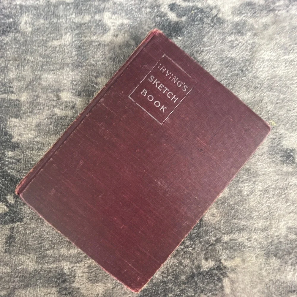 Irving's Sketch Book Washington Irving Macmillan 1906 Reprint Hardcover Classic